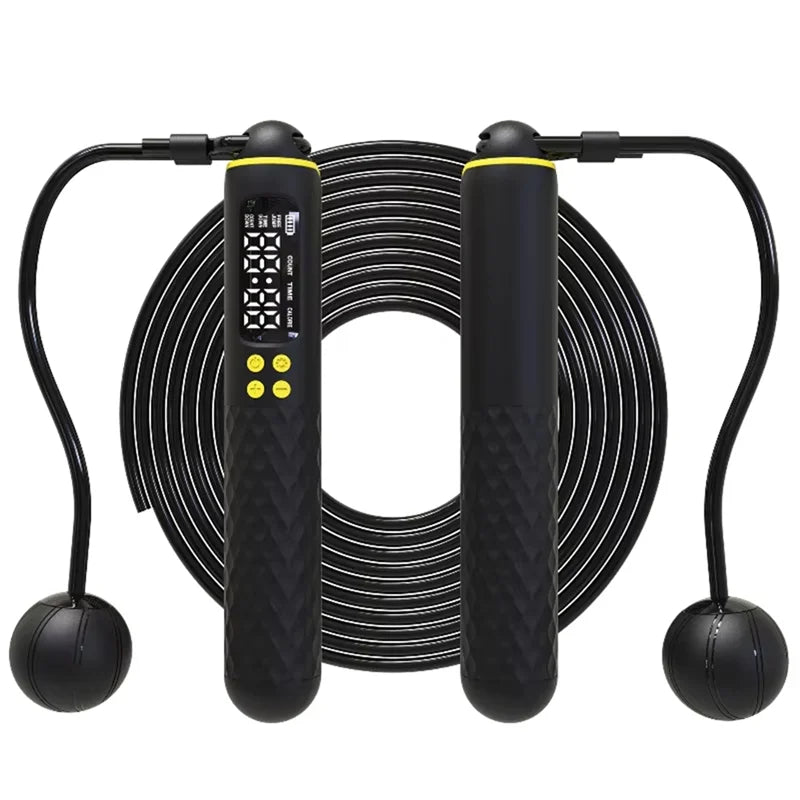 Intelligent Counting Skipping Rope Weight-Bearing Ropeless Dual-Purpose Fitness Exercise Steel Wire-T34C