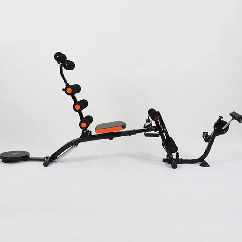 High Quality Gym Equipment Adjustable Multifunctional Abdomen Machine Six 6 Pack Care with Pedal and Waist Plate