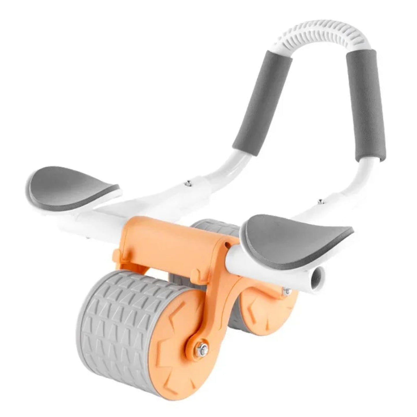 Dual-Use Arm Support AB Roller Wheel Home Use Abdominal Wheel Automatic Rebound Abdominal Exercise Machine for Men Women
